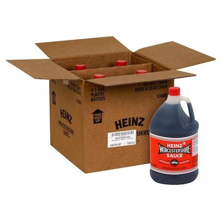 Heinz Heinz Worcestershire Sauce 1 gal. Jug, PK4 10013000528808